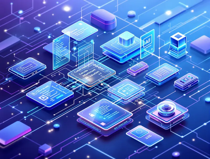 Custom AI Solutions illustration